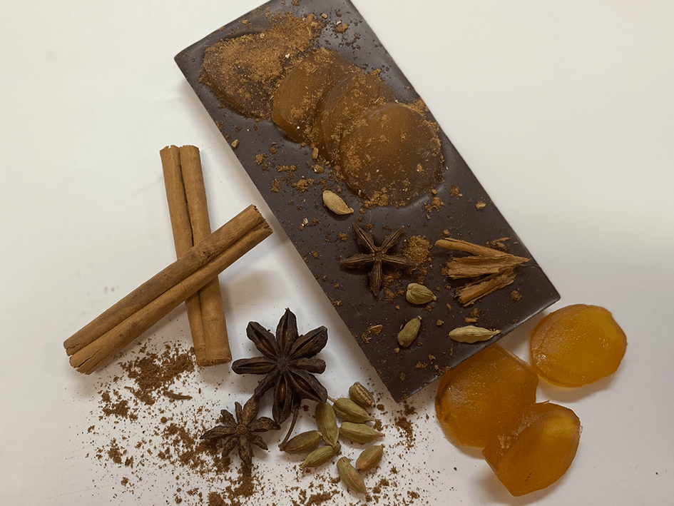 Ginger Marble Dark Bar